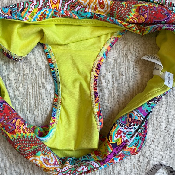 Bleau Rod Beattie bohemian paradise shirred convertible bikini - Picture 15 of 15